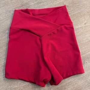 Chelsea B Maroon Bottom with Criss Cross Front Size Child Large